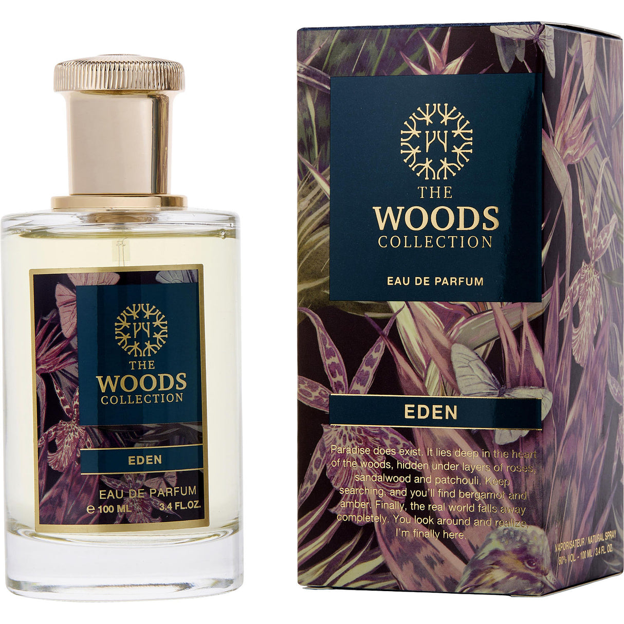 THE WOODS COLLECTION EDEN by The Woods Collection - EAU DE PARFUM SPRAY 3.4 OZ - Unisex