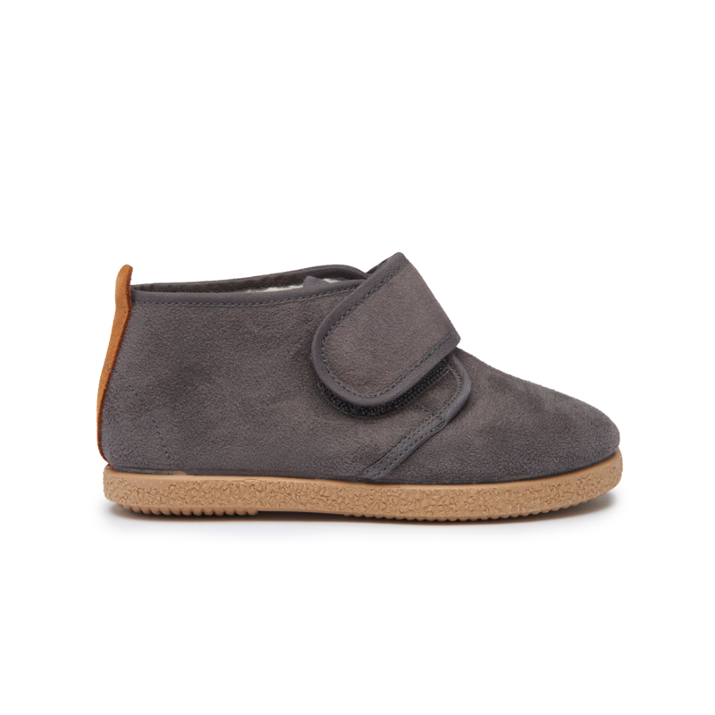 Suede McAlister Booties in Grey by childrenchic