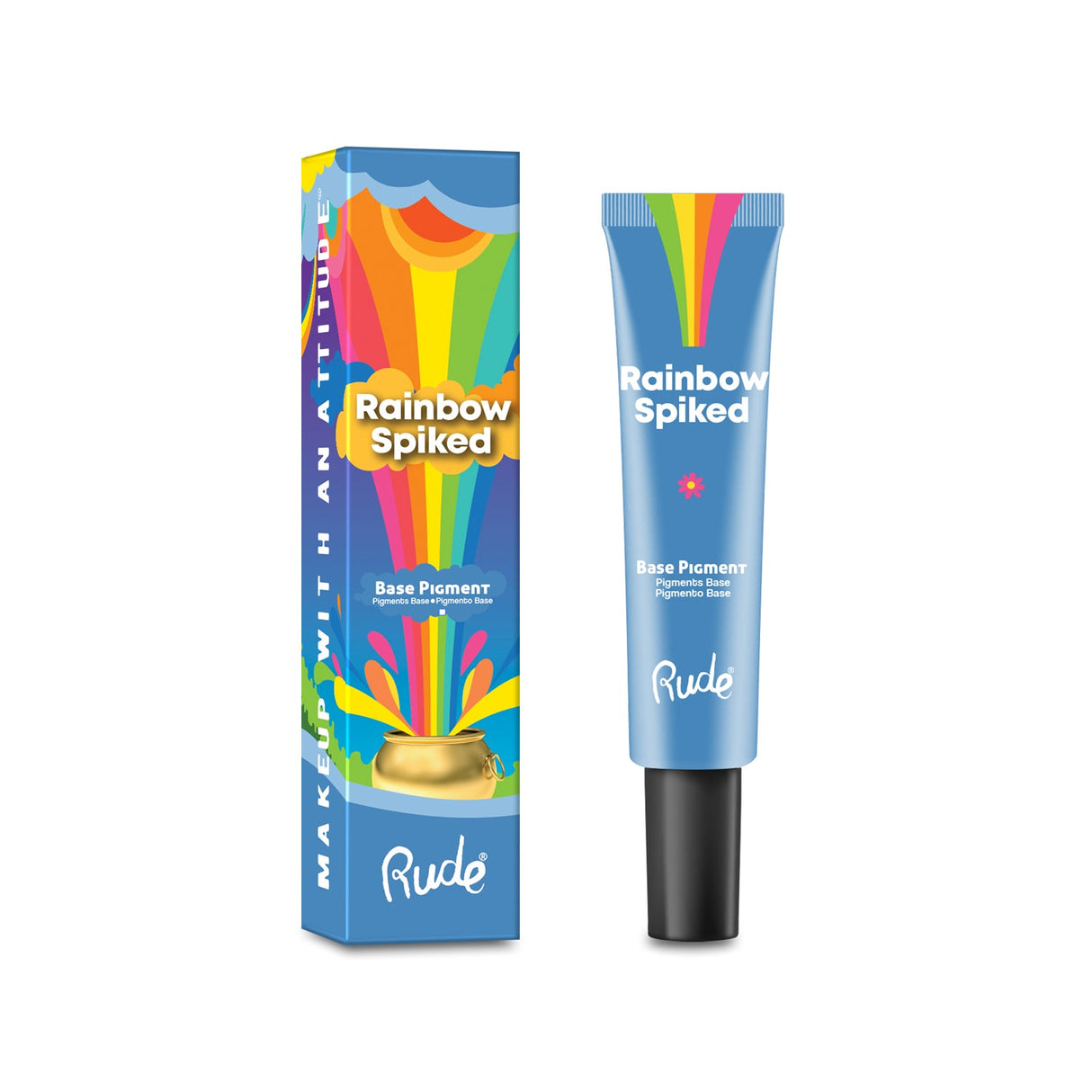 RUDE Rainbow Spiked Vibrant Colors Base Pigment - Blue