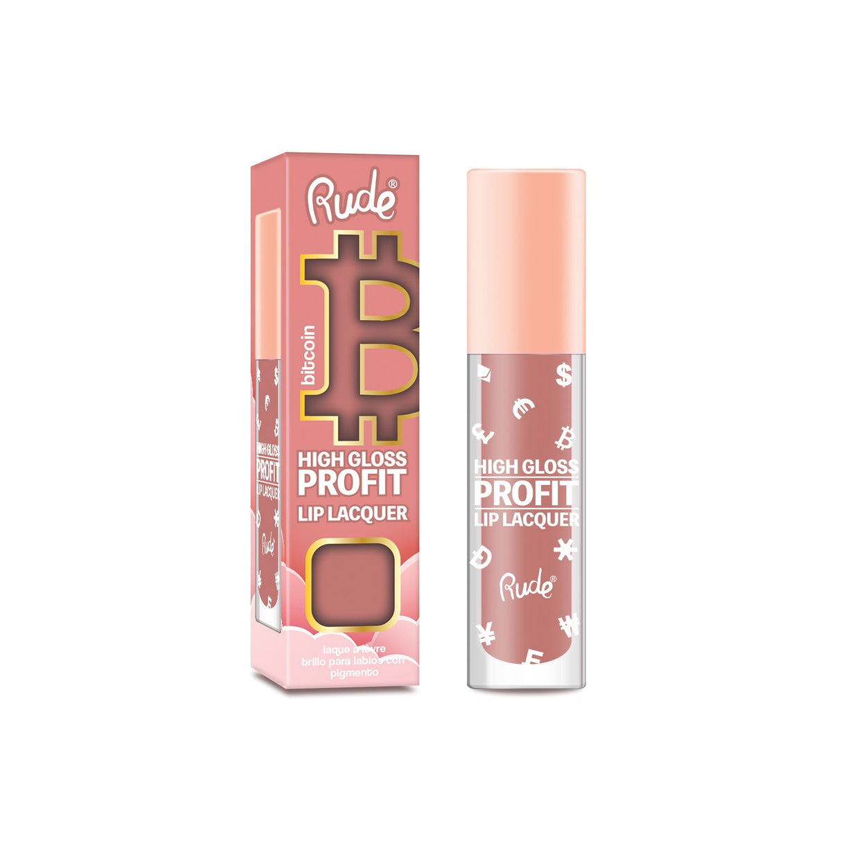 RUDE High Gloss Profit Lip Lacquer - Bitcoin