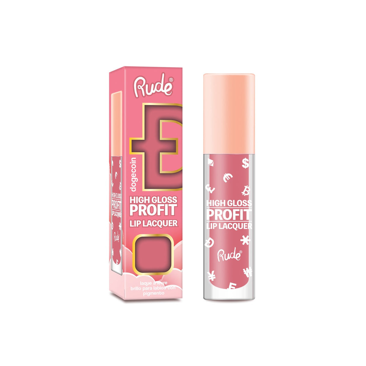 RUDE High Gloss Profit Lip Lacquer - Dogecoin