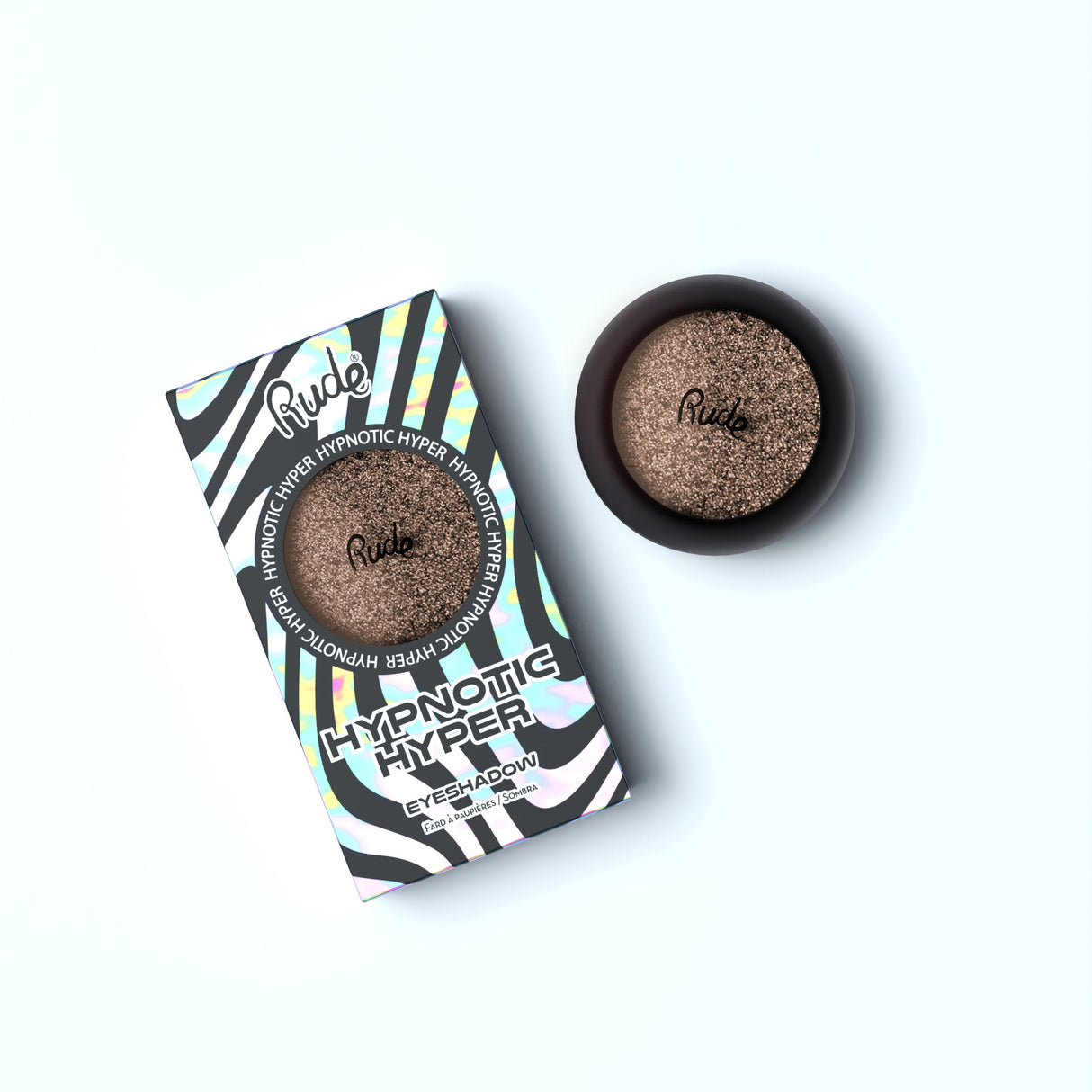 RUDE Hypnotic Hyper Duo Chrome Eyeshadow - Disorient