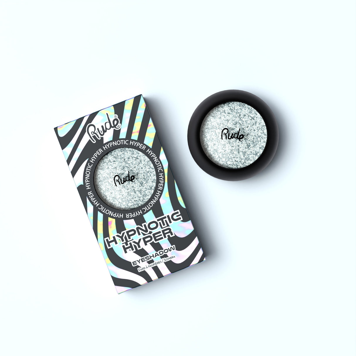 RUDE Hypnotic Hyper Duo Chrome Eyeshadow - Clairvoyance