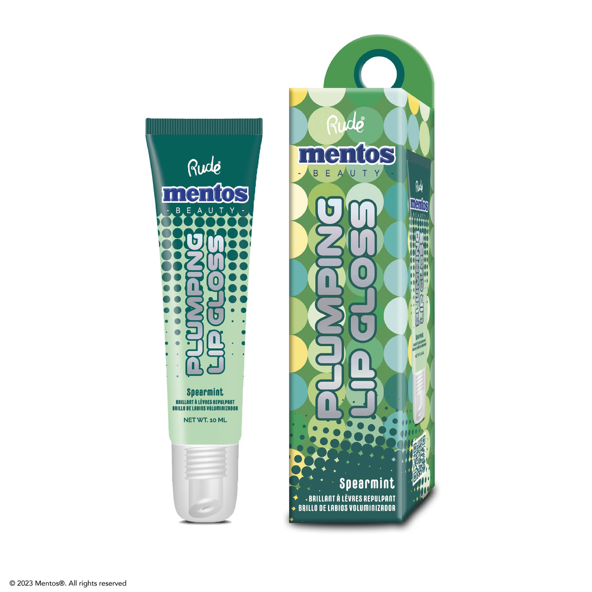 RUDE Mentos Plumping Lip Gloss - Spearmint