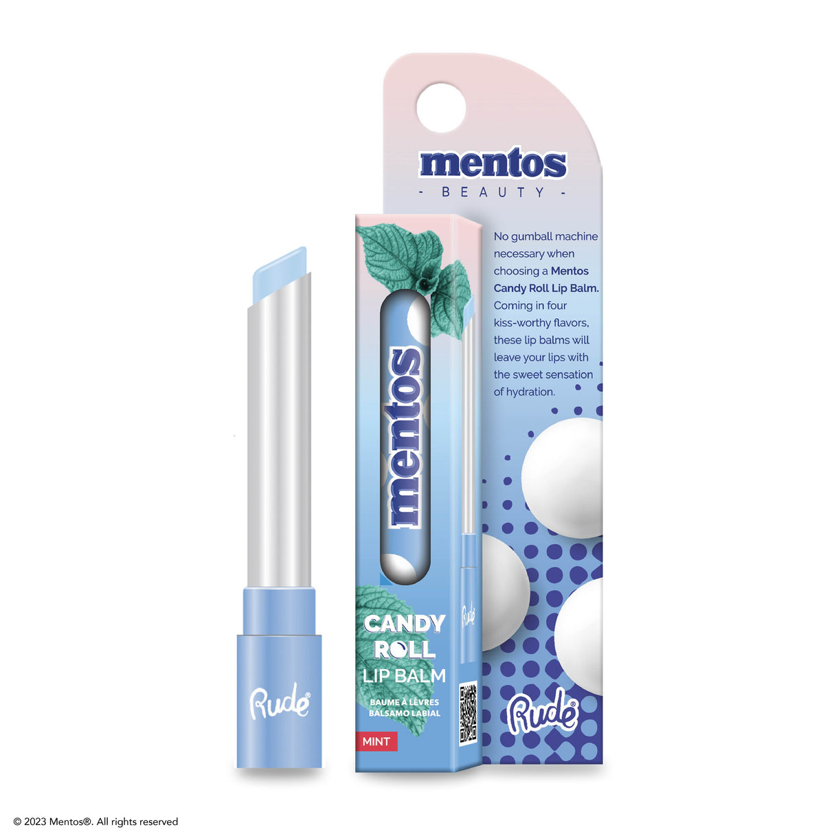 RUDE Mentos Candy Roll Lip Balm - Mint