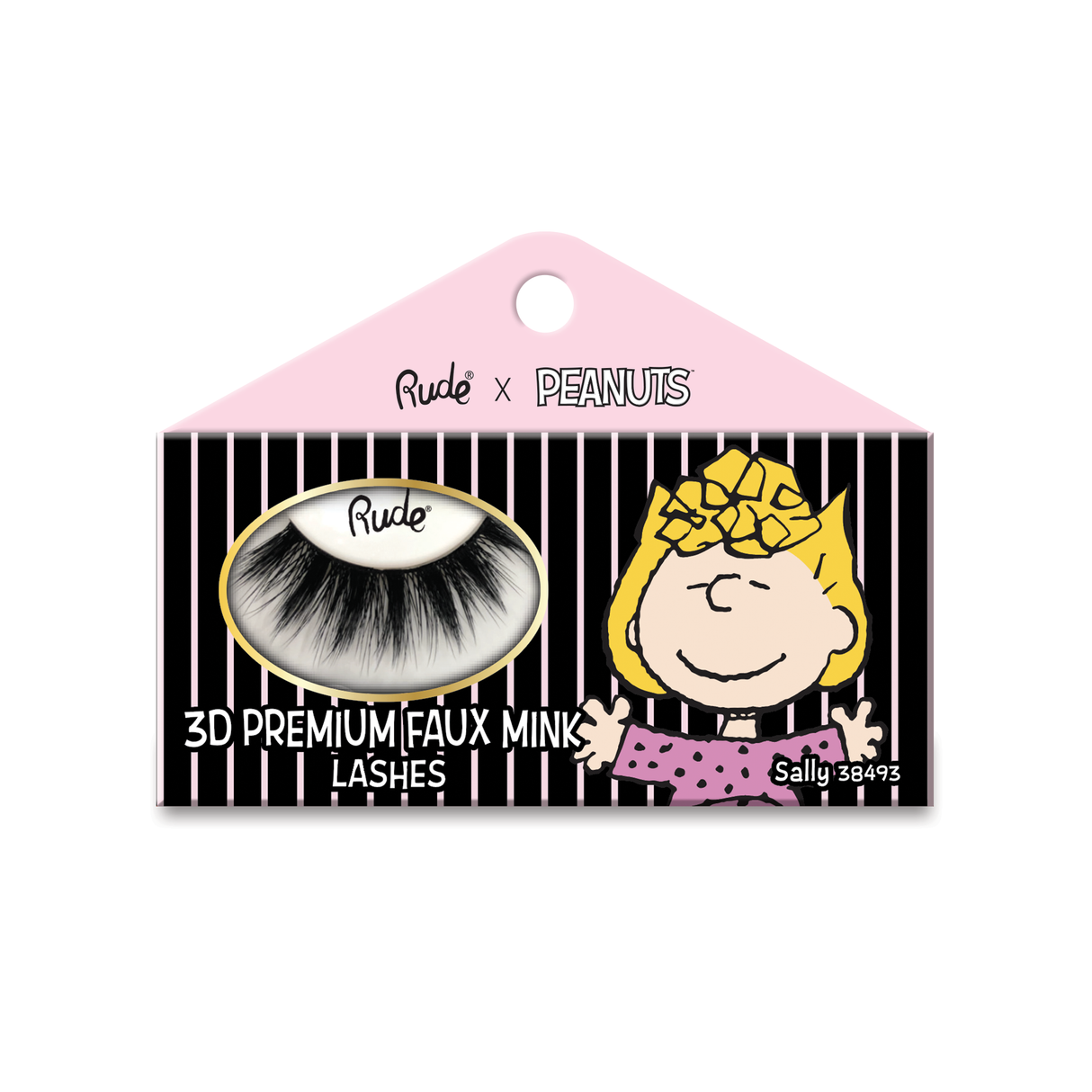 RUDE Peanuts 3D Premium Faux Mink Lashes - Sally