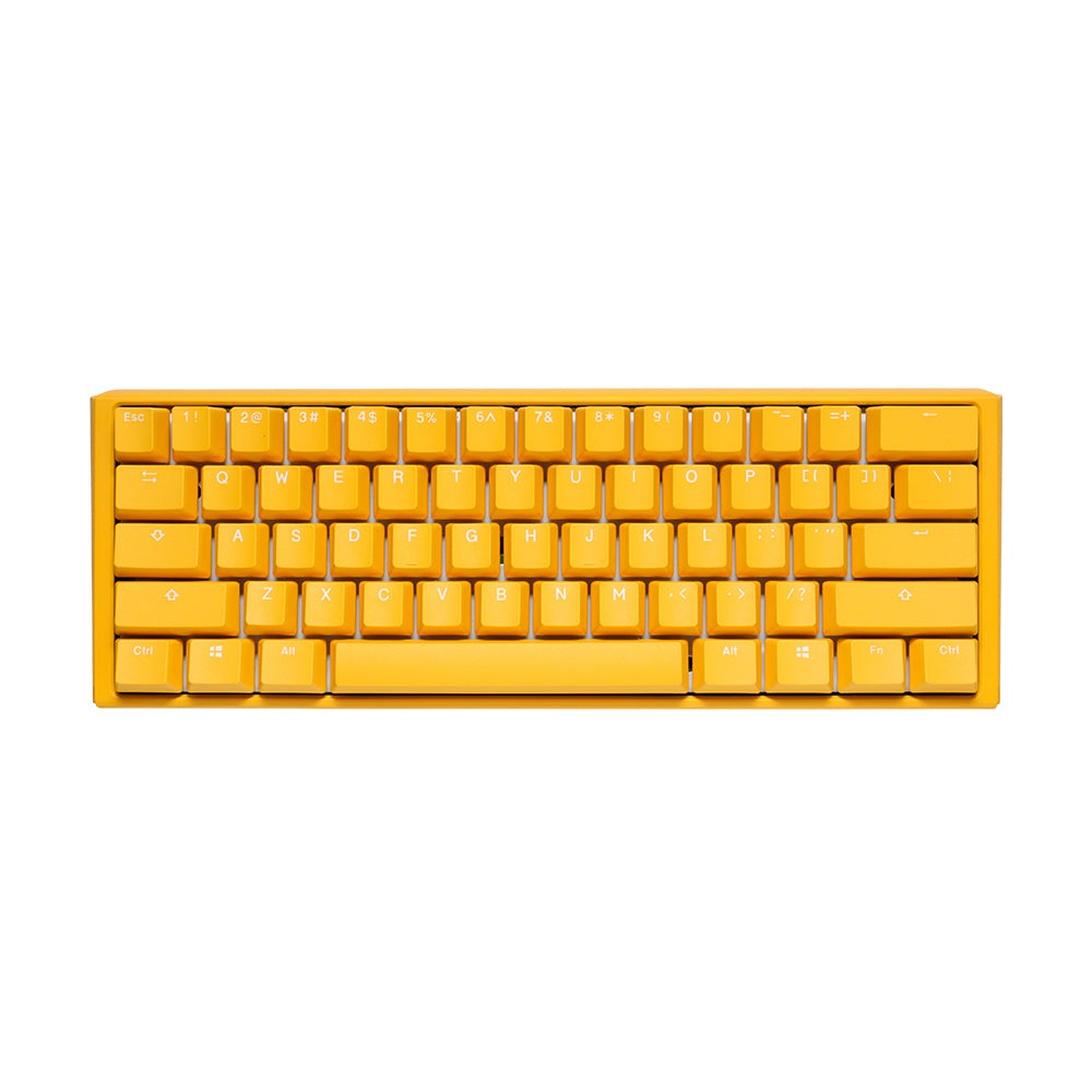 Ducky ONE 3 RGB Yellow Mini  MX Silver by Level Up Desks