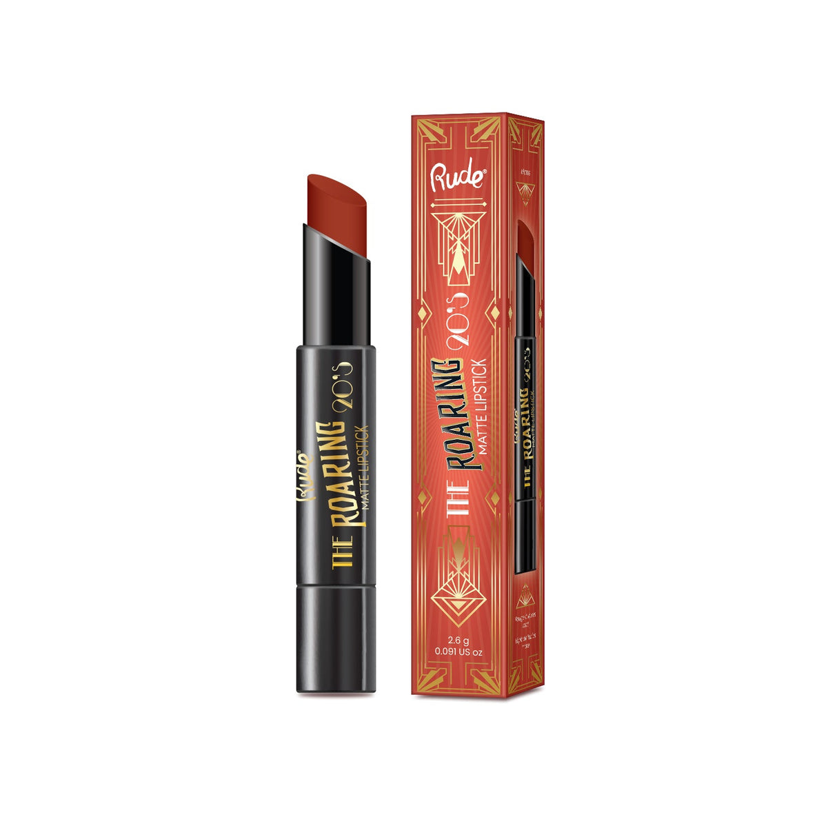 RUDE Roaring 20s Matte Lipstick - Ostentatious