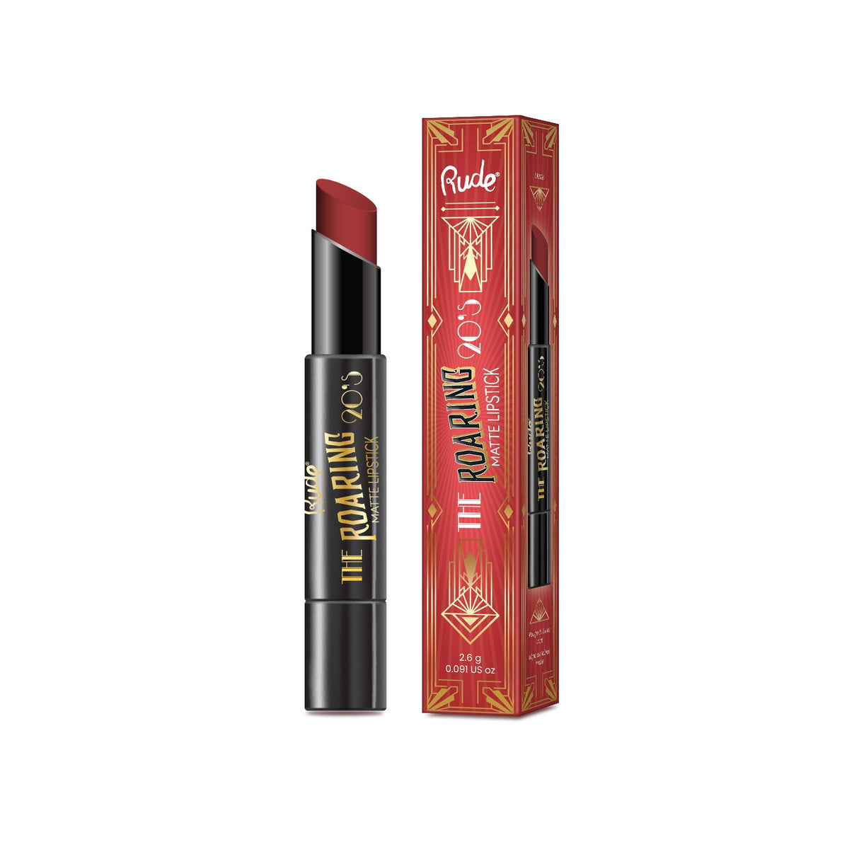 RUDE Roaring 20s Matte Lipstick - Dazzle