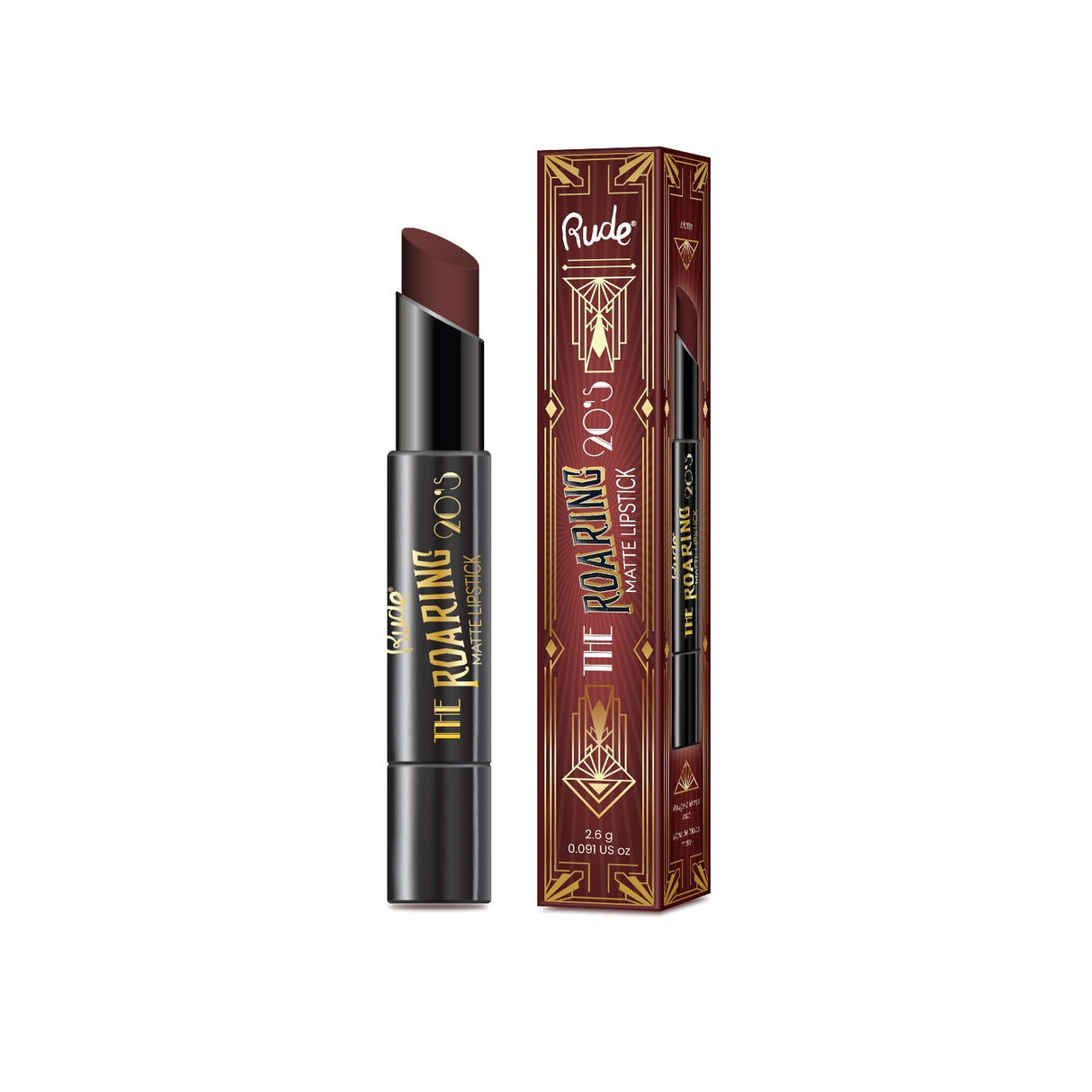 RUDE Roaring 20s Matte Lipstick - Provocative