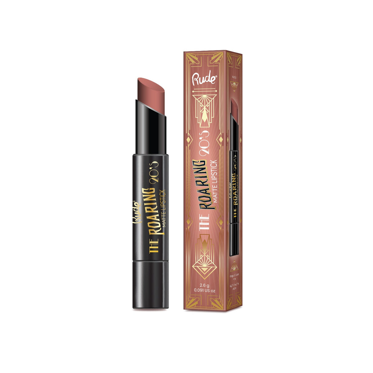 RUDE Roaring 20s Matte Lipstick - Lavish