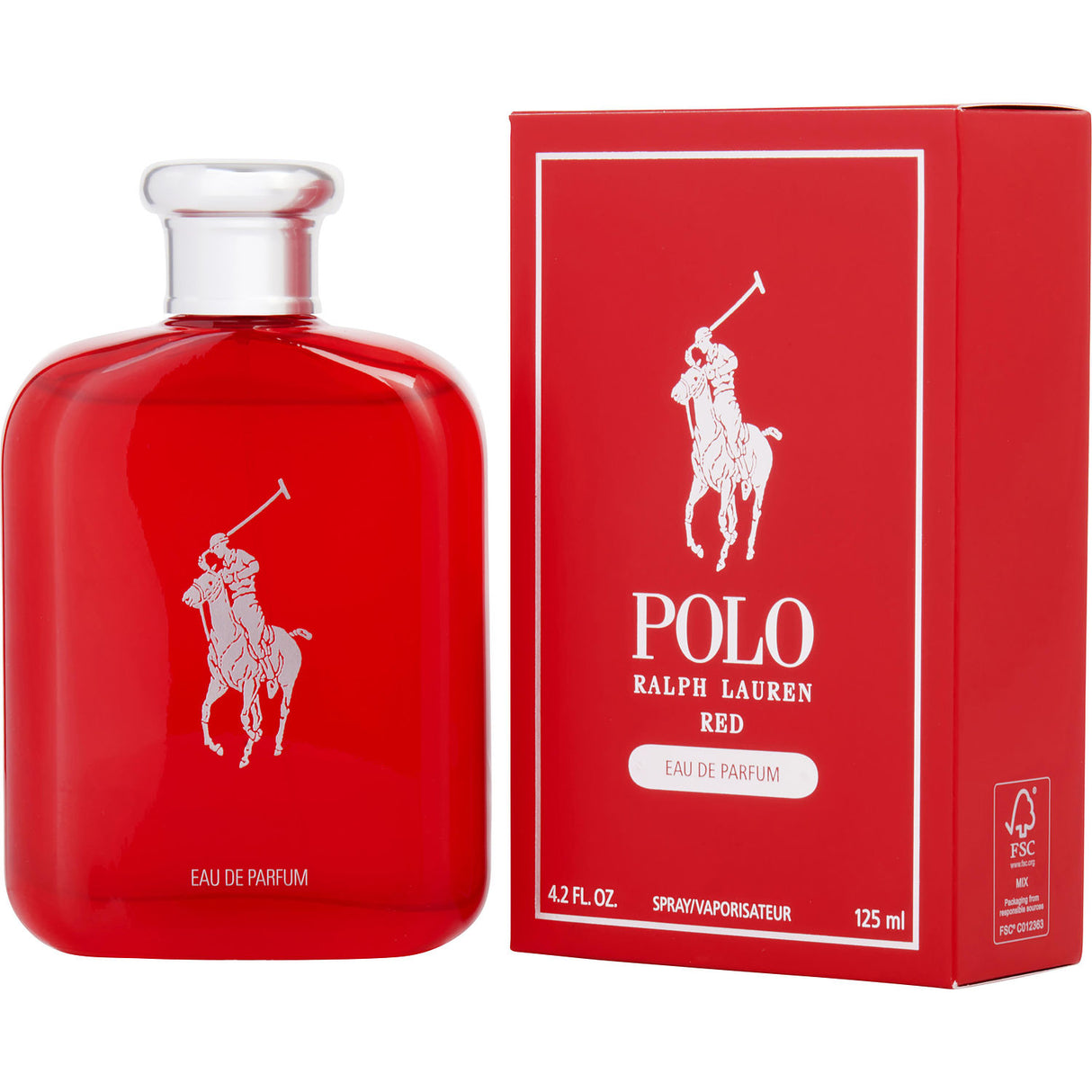 POLO RED by Ralph Lauren - EAU DE PARFUM SPRAY 4.2 OZ - Men