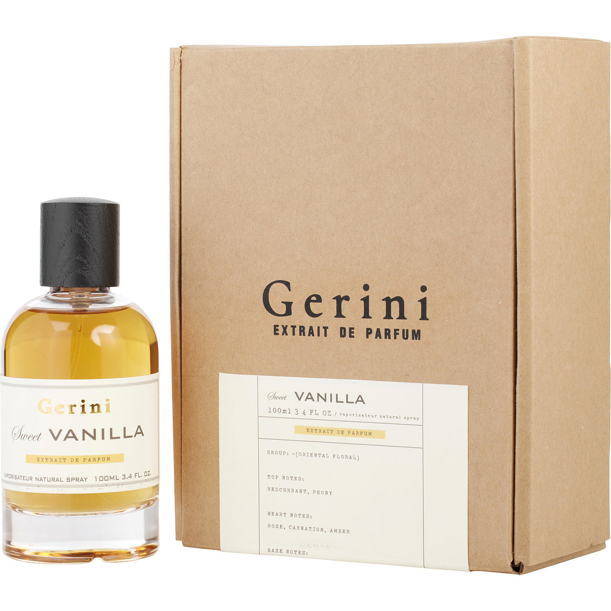 GERINI SWEET VANILLA by Gerini - EXTRAIT DE PARFUM SPRAY 3.3 OZ - Unisex