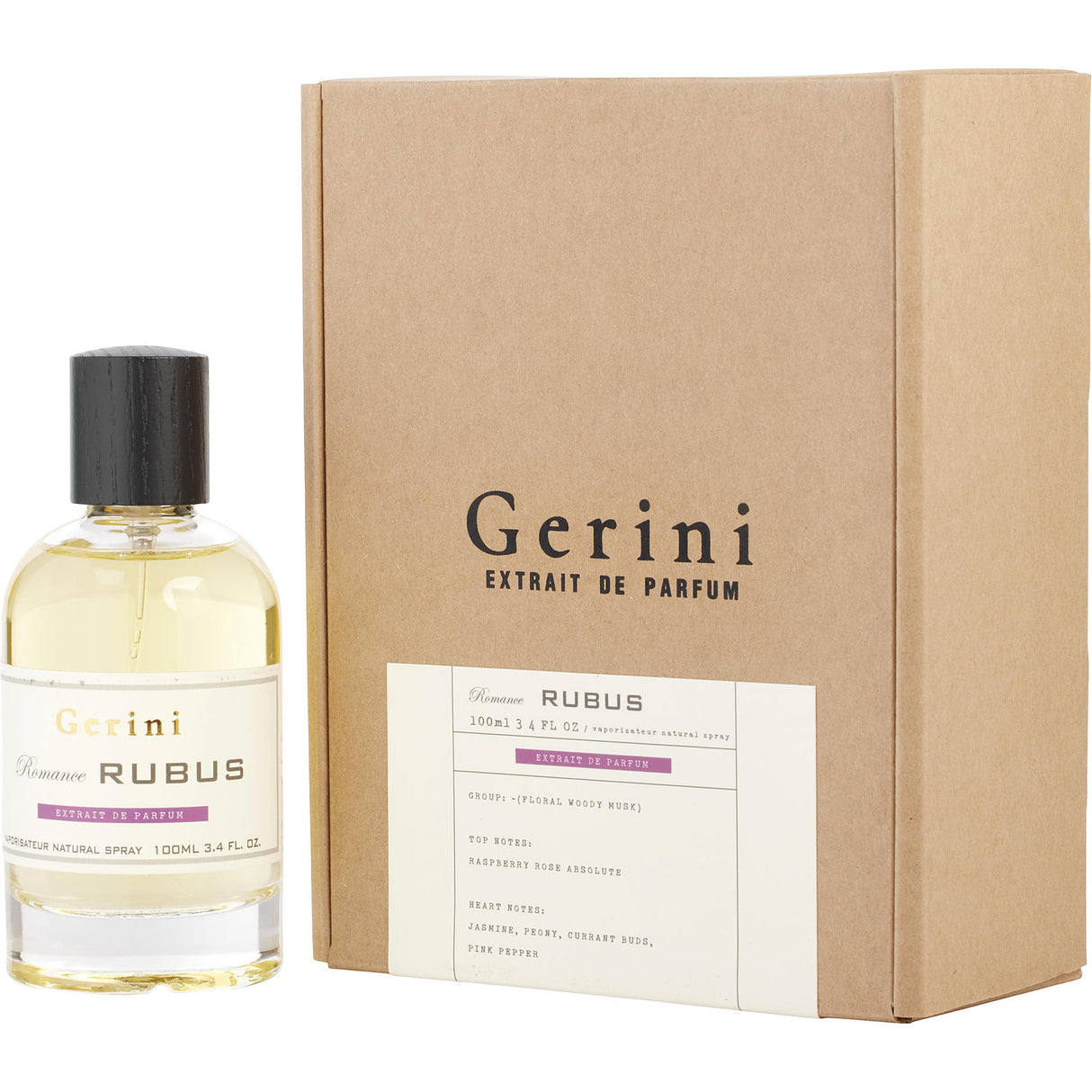 GERINI ROMANCE RUBUS by Gerini - EXTRAIT DE PARFUM SPRAY 3.3 OZ - Unisex