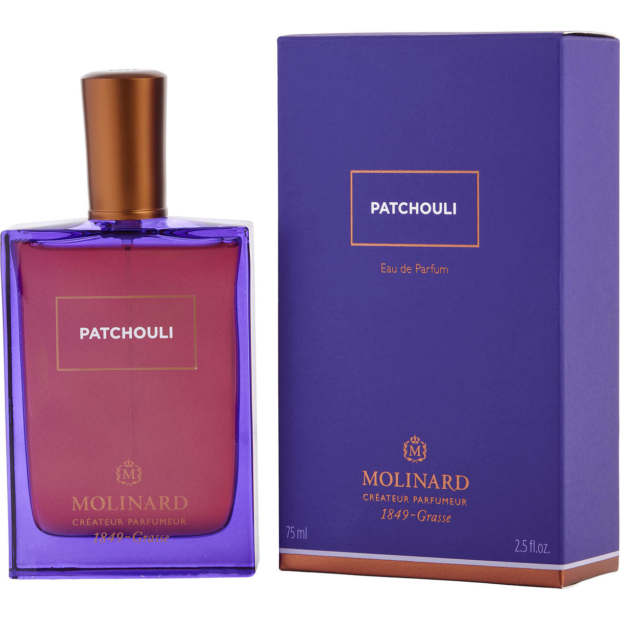 MOLINARD PATCHOULI by Molinard - EAU DE PARFUM SPRAY 2.5 OZ (NEW PACKAGING) - Women