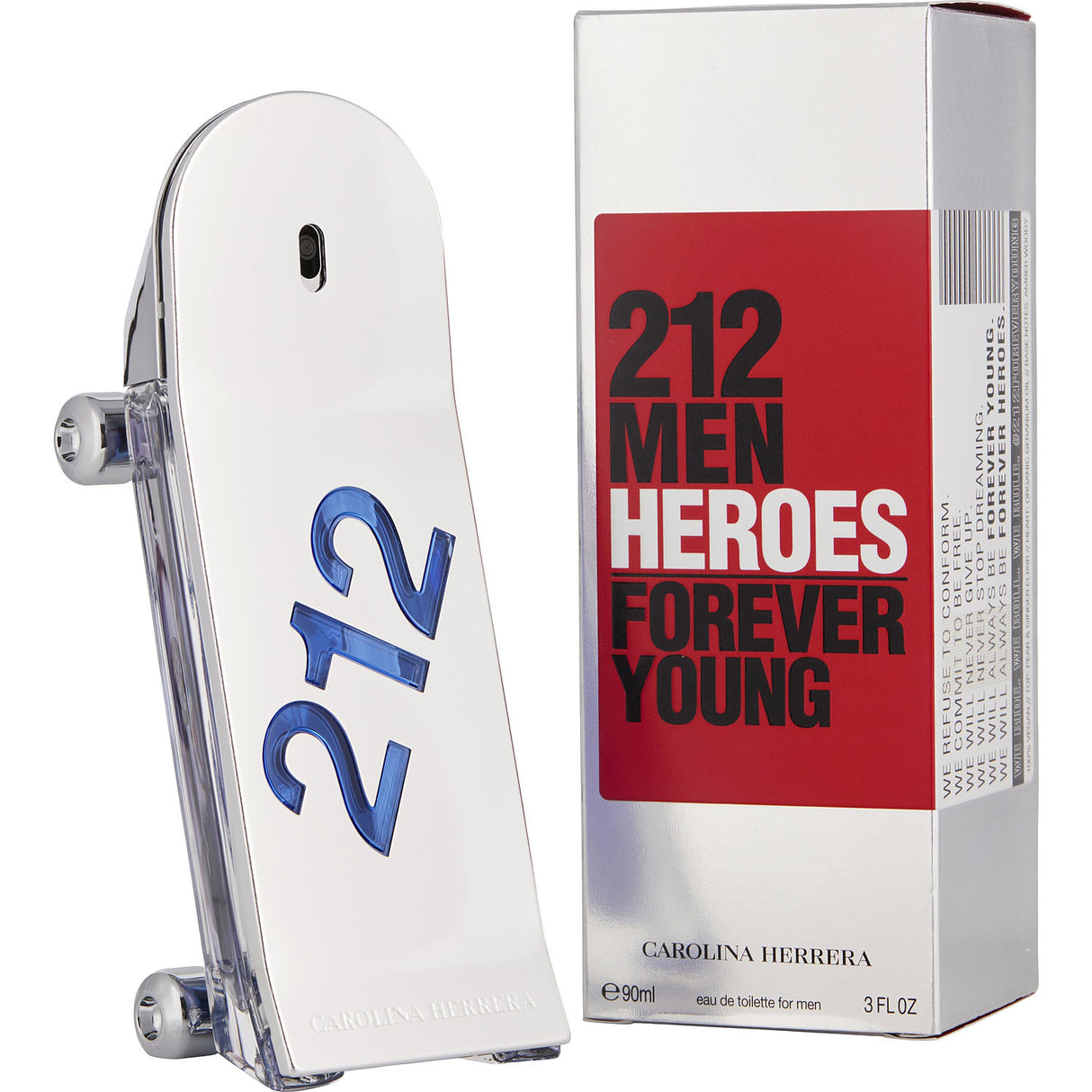 212 HEROES by Carolina Herrera - EDT SPRAY 3 OZ - Men