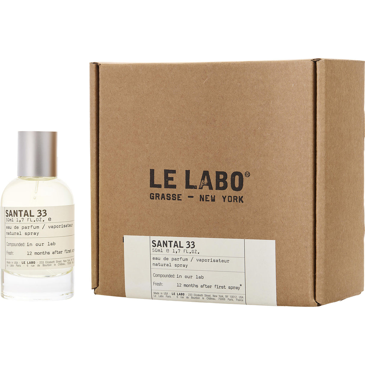 LE LABO SANTAL 33 by Le Labo - EAU DE PARFUM SPRAY 1.7 OZ - Women