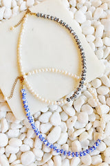 So Fresh Pearl And Porcelain Choker Necklace by Ellisonyoung.com