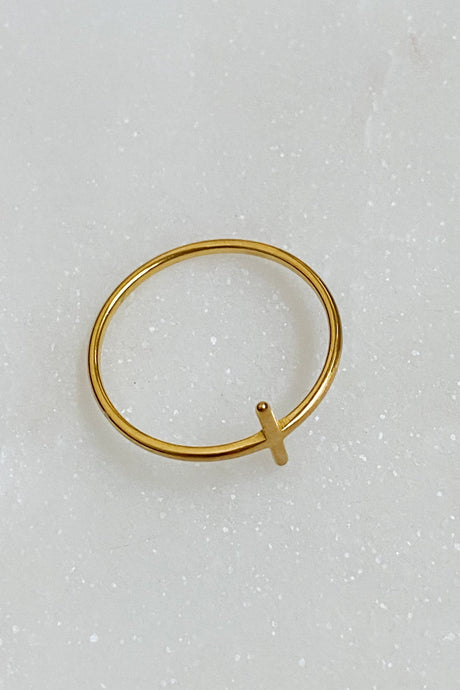 Side Cross Ring by Ellisonyoung.com