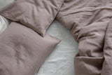 Linen pillowcase in Rosy Brown by AmourLinen