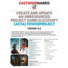 Create and Update an Unresourced Project using Elecosoft (Asta) Powerproject Version 15.2: 2-day training course handout and student workshops