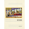 Vintage Lined Notebook Greetings from Fresno, California