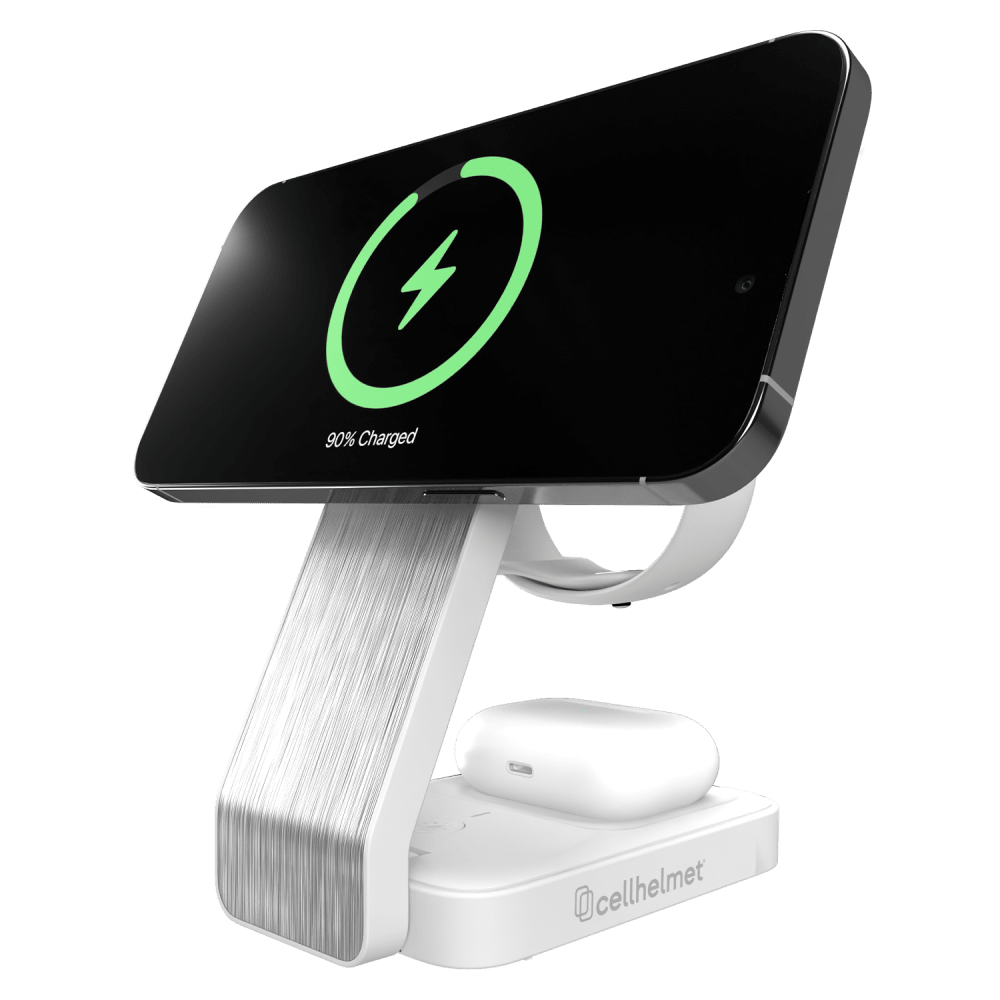 Cellhelmet 3 in 1 Charging Stand with Cable by Cellhelmet