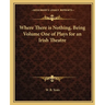 Where There is Nothing, Being Volume One of Plays for an Irish Theatre