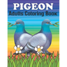 Pigeon Adults Coloring Book: An Pigeon Coloring Book with Fun Easy, Amusement, Stress Relieving & much more For Adults, Men, Girls, Boys & Teens
