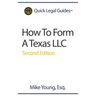 How To Form A Texas LLC