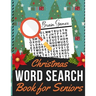 Christmas Word Search Book for Seniors: Holiday themed word search puzzle book Puzzle Gift for Word Puzzle Lover Brain Exercise Game