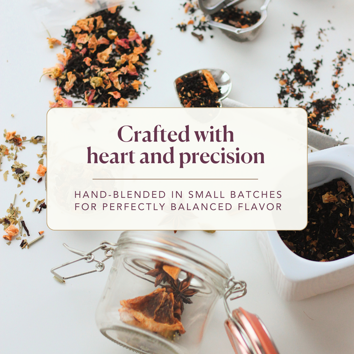 Banana Bread Herbal Dessert Tea (Chocolate-Chestnut) by Plum Deluxe Tea