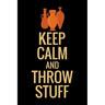 Keep Calm and Throw Stuff: Pottery Project Book 80 Project Sheets to Record your Ceramic Work Gift for Potters