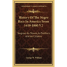 History Of The Negro Race In America From 1619-1880 V2: Negroes As Slaves, As Soldiers, And As Citizens
