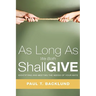 As Long As We Both Shall Give