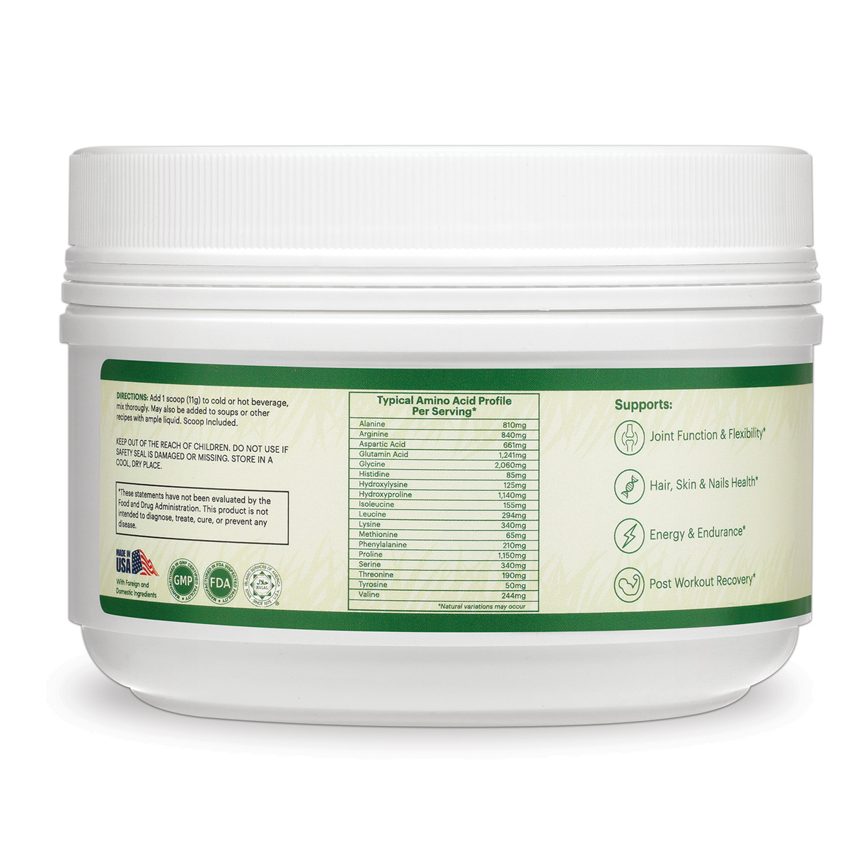 Halal Collagen Peptides Powder by Zaytun Vitamins