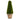 3 Feet Artificial Boxwood Topiary Tree with Cement Flowerpot-Green