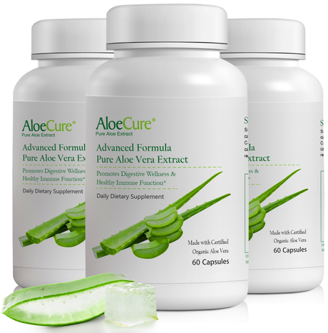 AloeCure Advanced Formula Aloe Capsules by AloeCure