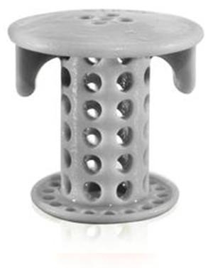 SinkShroom® (Gray) The Hair Catcher That Prevents Clogged Bathroom Sink Drains by TubShroom.com