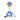 3 in 1 Height Adjustable Kids Basketball Hoop Set with Balls-Blue