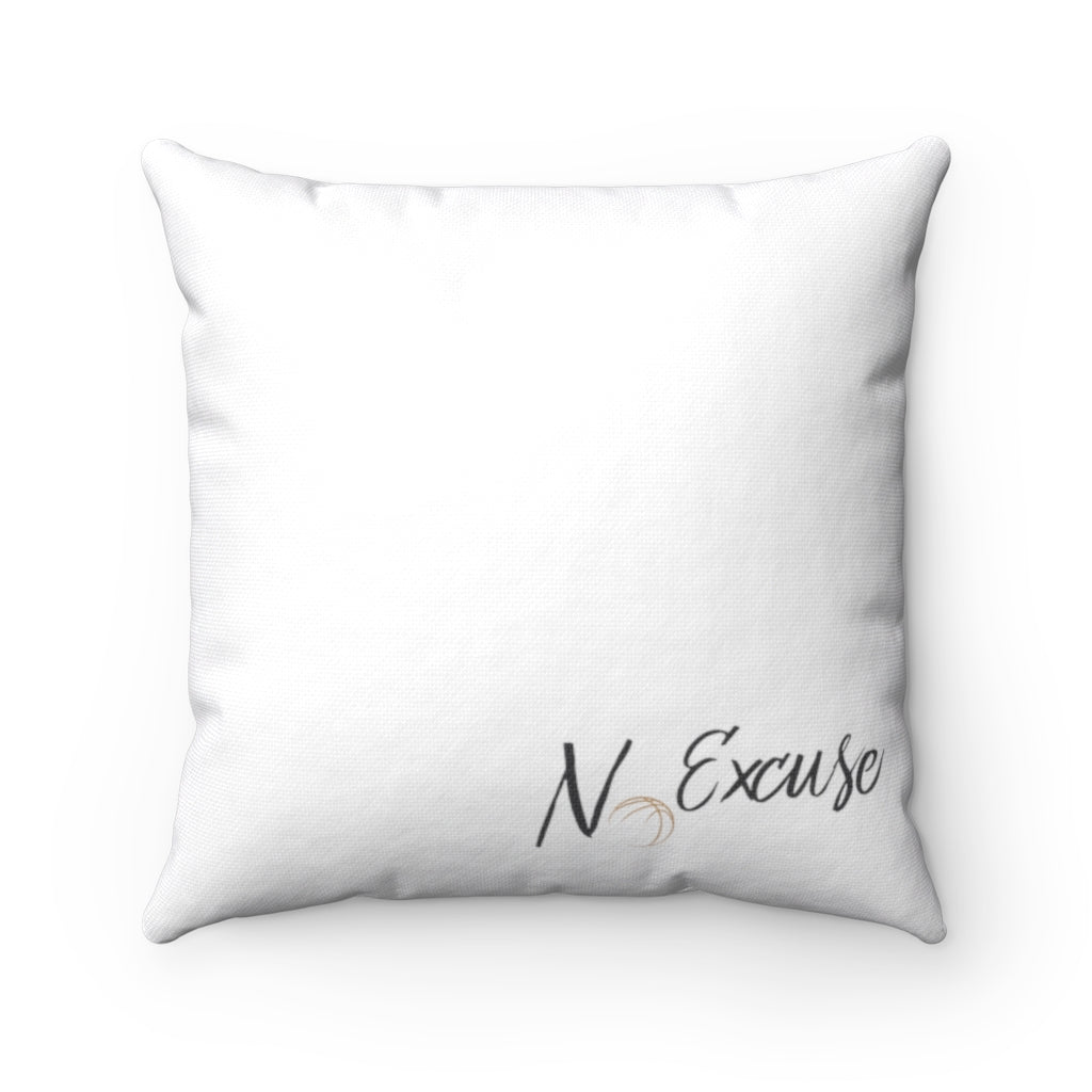 Dream Hustle Basketball Pillow by NoExcuse Apparel