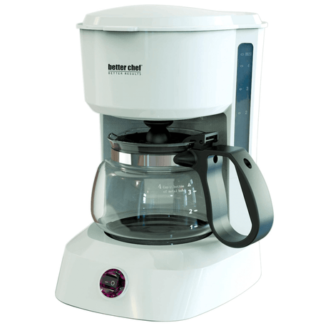 Better Chef 4-Cup Coffeemaker with Grab-A-Cup Feature by Jupiter Gear Home