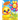 子供の塗り絵：可愛いかもちゃんと友達