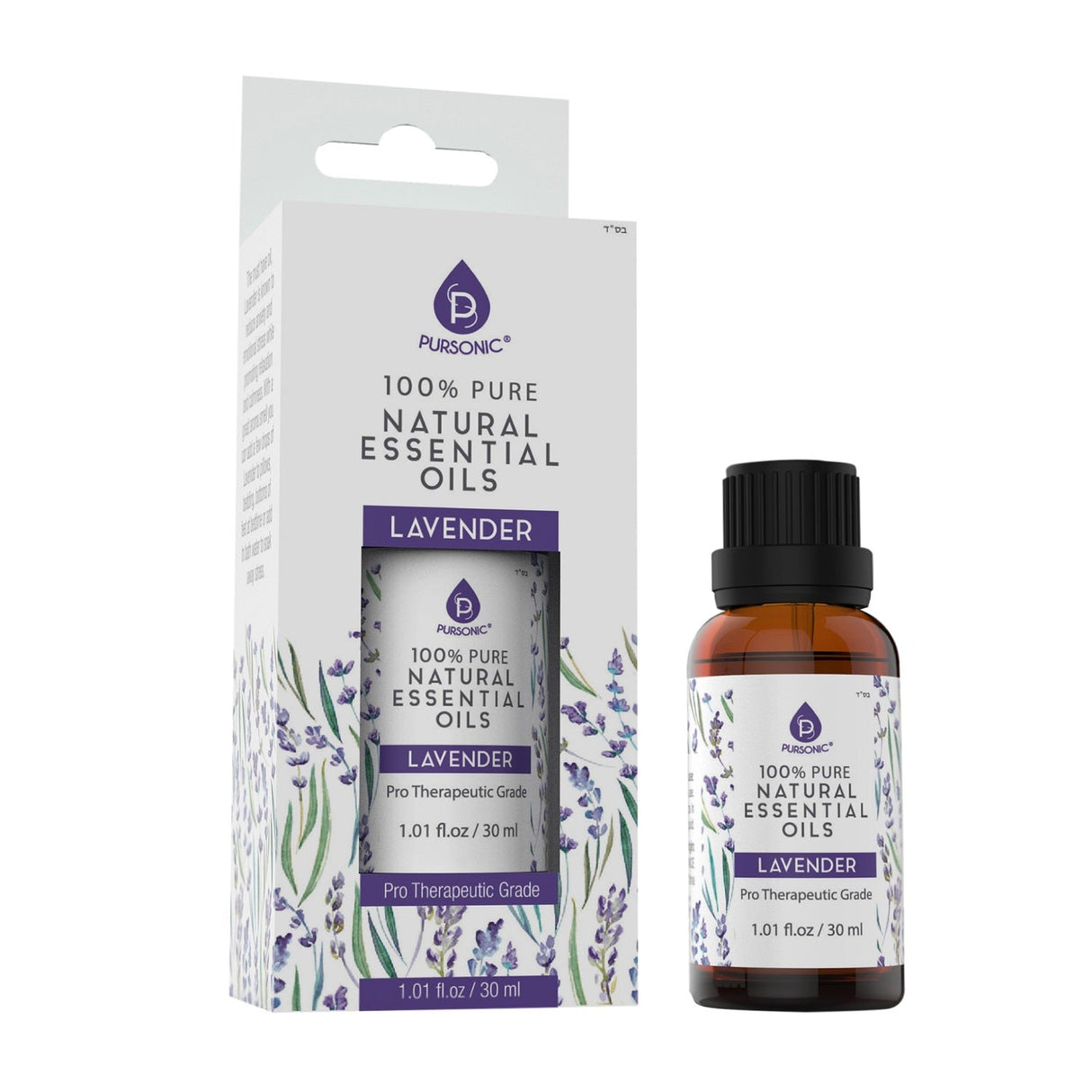 100% Pure & Natural Lavender Essential Oils by Pursonic