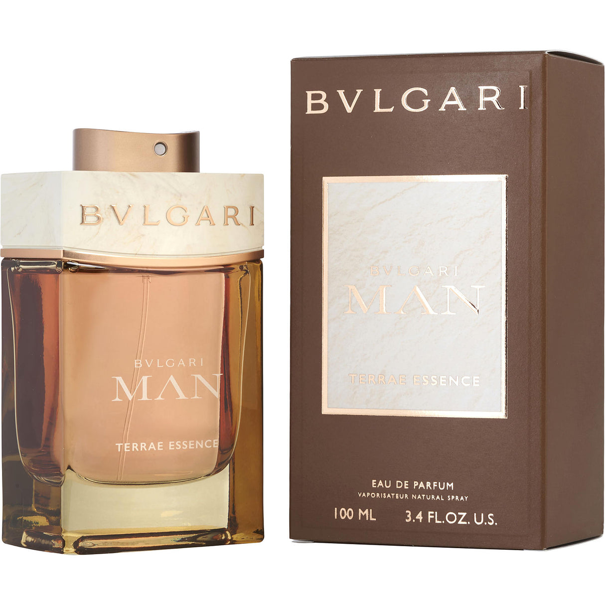 BVLGARI MAN TERRAE ESSENCE by Bvlgari - EAU DE PARFUM SPRAY 3.4 OZ - Men