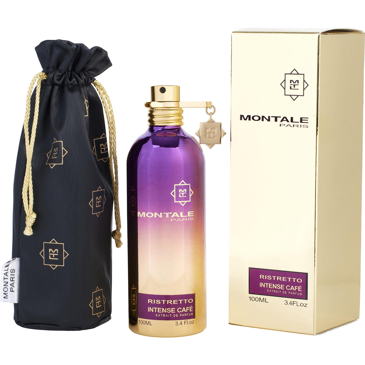 MONTALE PARIS RISTRETTO INTENSE CAFE by Montale - EAU DE PARFUM SPRAY 3.4 OZ - Unisex