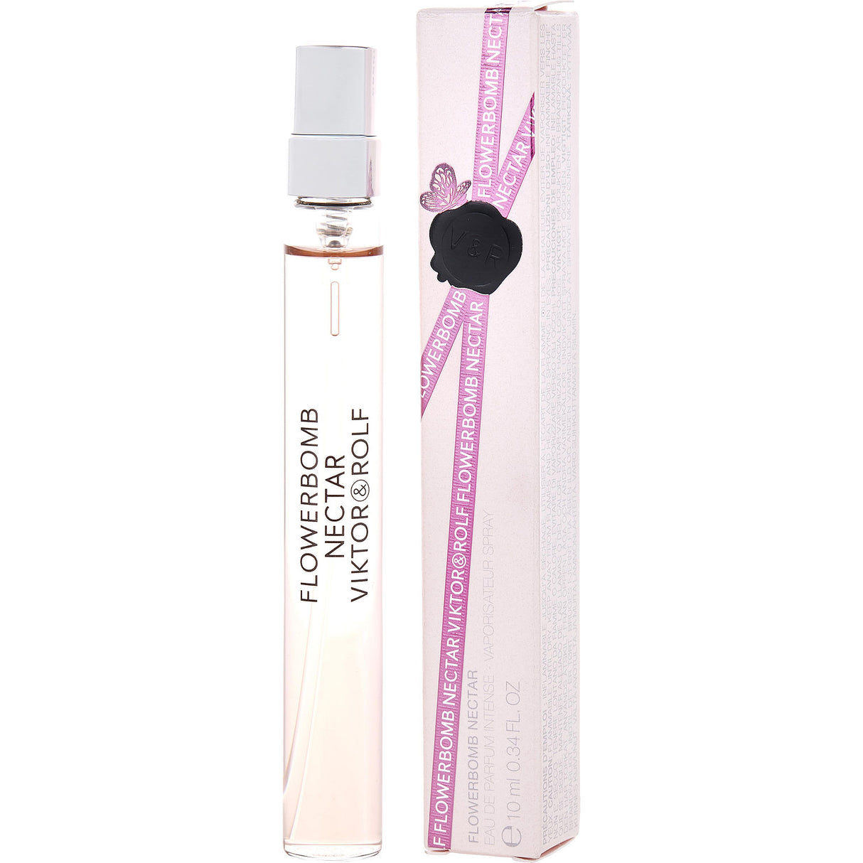 FLOWERBOMB NECTAR by Viktor & Rolf - EAU DE PARFUM INTENSE SPRAY 0.33 OZ MINI - Women