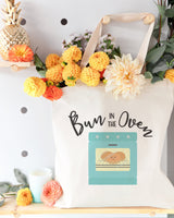 Bun In The Oven Cotton Canvas Tote Bag by The Cotton & Canvas Co.