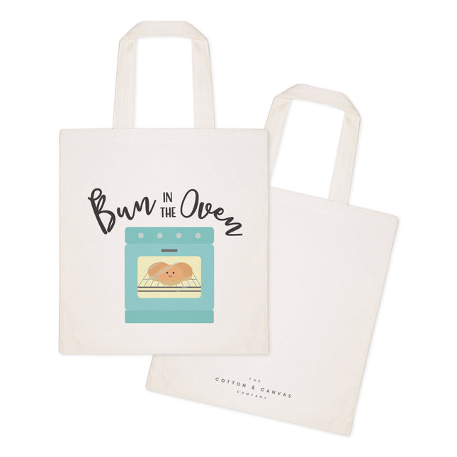 Bun In The Oven Cotton Canvas Tote Bag by The Cotton & Canvas Co.