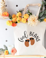 Cool Beans Cotton Canvas Tote Bag by The Cotton & Canvas Co.